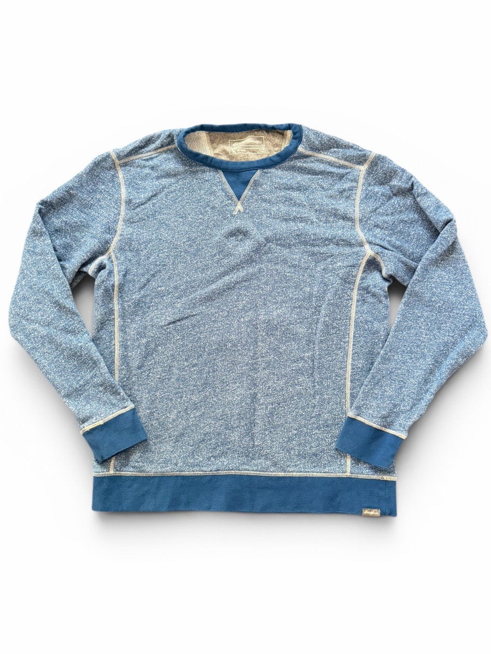 Vintage Eddie Bauer Blue Heathered Crewneck Sweatshirt
